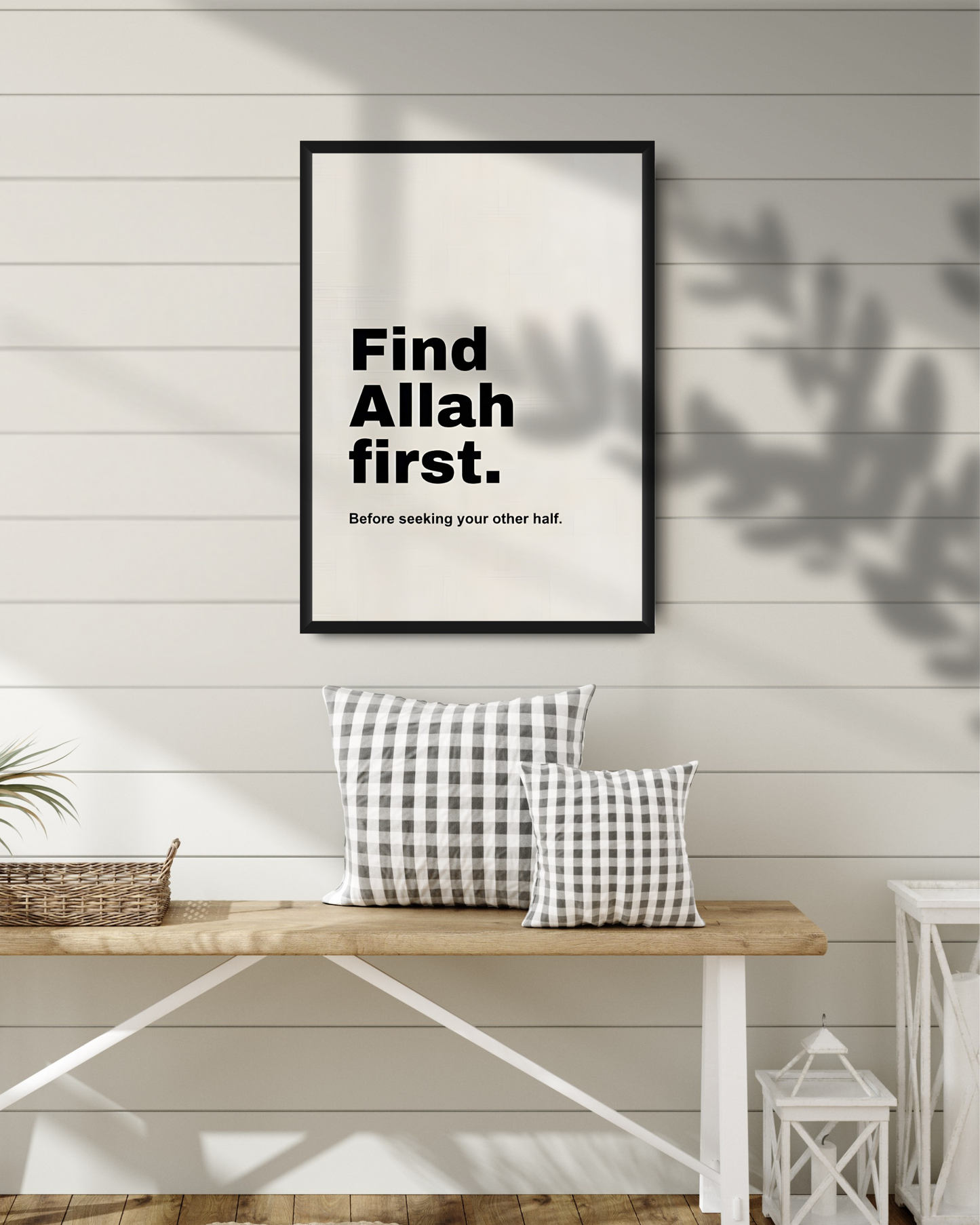 Find Allah First