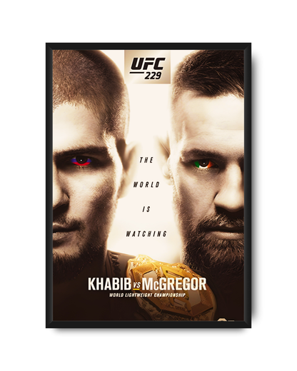 Khabib vs McGregor