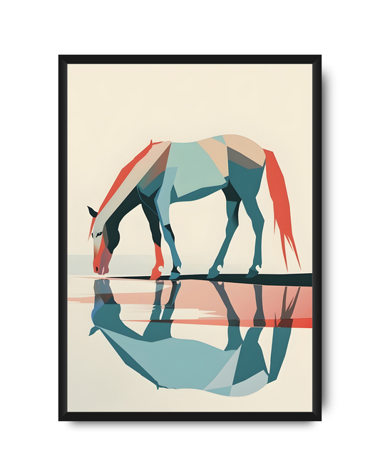 Abstract horse