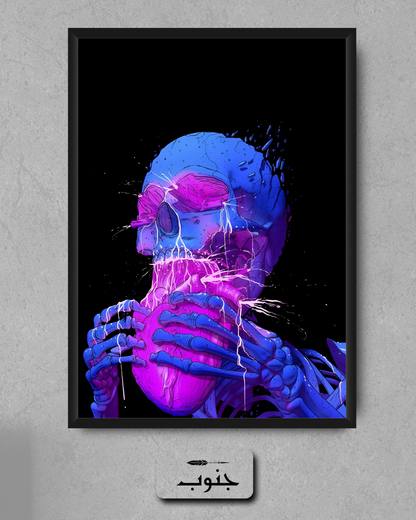 Neon Skeleton